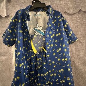 Blue and Yellow Kids Matching Set